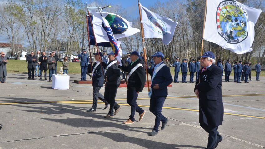 La Fuerza Aérea celebró su 40º aniversario de Bautismo de Fuego