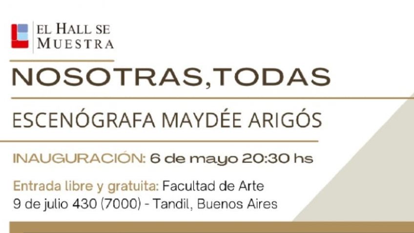 El viernes se inaugura la muestra "Nosotras todas" en la Facultad de Arte