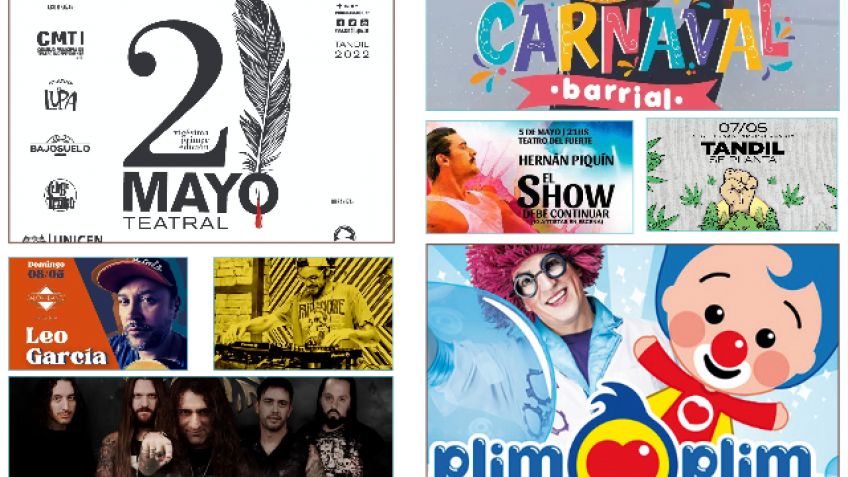 El fin de semana llega con una extensa agenda cultural