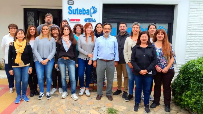 Estela Sinópoli encabeza la única lista de Suteba en el orden local
