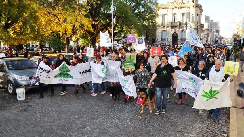 Se realizó la versión local de la Marcha Mundial de la Marihuana