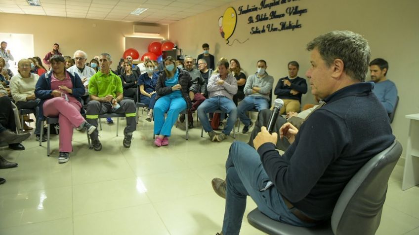 Manes en el Hospital de Niños