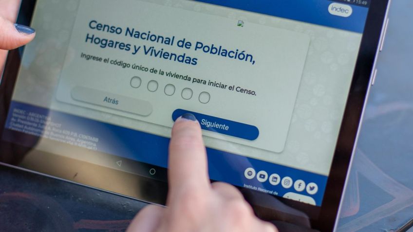 Más del 20% de la población completó el censo digital