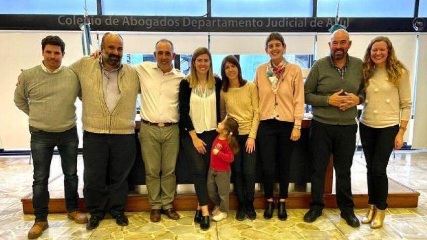 "Es un cambio de página para nuestro Colegio", dijo la nueva presidenta de los abogados