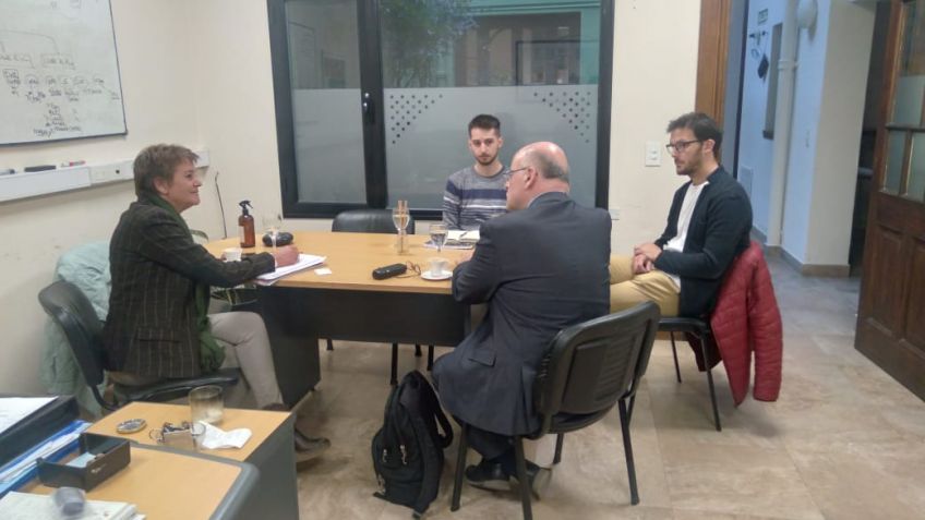 Funcionarios se reunieron con representantes de la embajada de Bélgica en Argentina