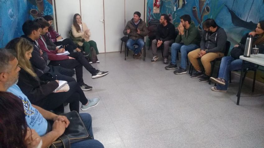 Articulan líneas de intervención con referentes territoriales de centros comunitarios
