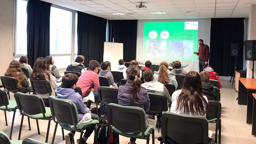 Continúa el programa Usina Educa
