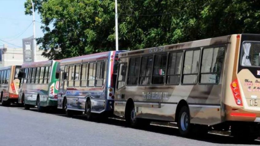 Comenzó el paro de trabajadores del transporte público 