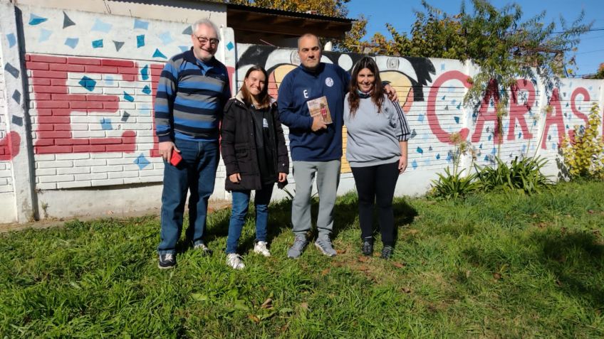 Miguel Gigena, Victoria Martínez, Alvaro Castiñeira y Silvina Latorre.