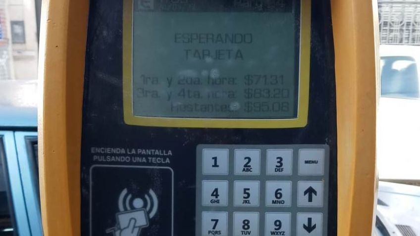 Los parquímetros del estacionamiento medido incorporaron un sistema de ahorro de energía