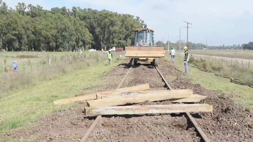 Avanzan los trabajos para la vuelta del tren a Tandil