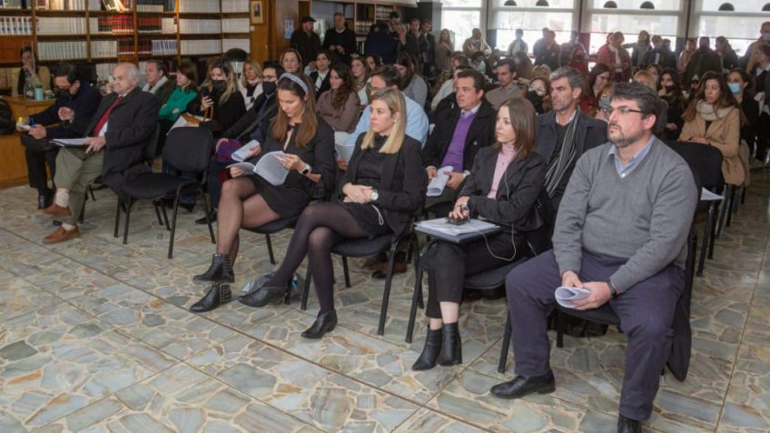 La nueva presidenta del Colegio de Abogados de Azul, llamo a trabajar "unidos"