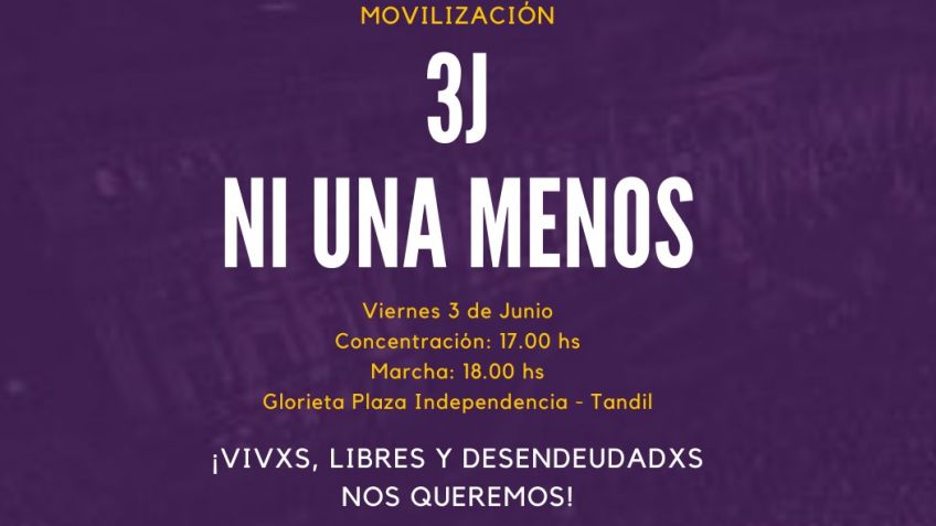 Ni Una Menos: Mujeres Sindicalizadas convocan a una marcha