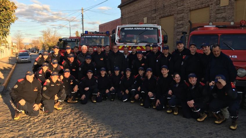 Se llevó a cabo el acto por el Día Nacional del Bombero Voluntario 