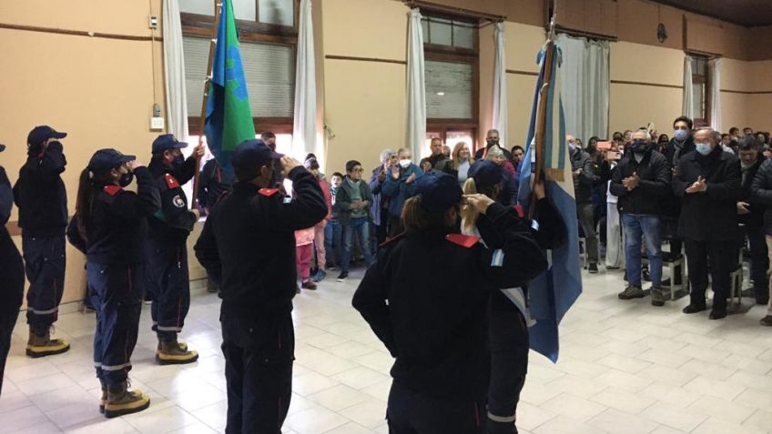 Se llevó a cabo el acto por el Día Nacional del Bombero Voluntario 