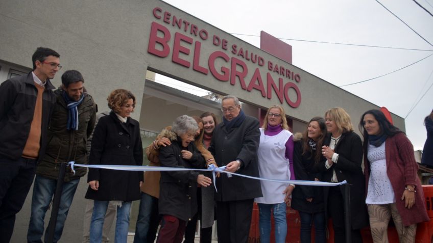Se inauguraron las obras de renovación del Centro de Salud del Barrio Belgrano