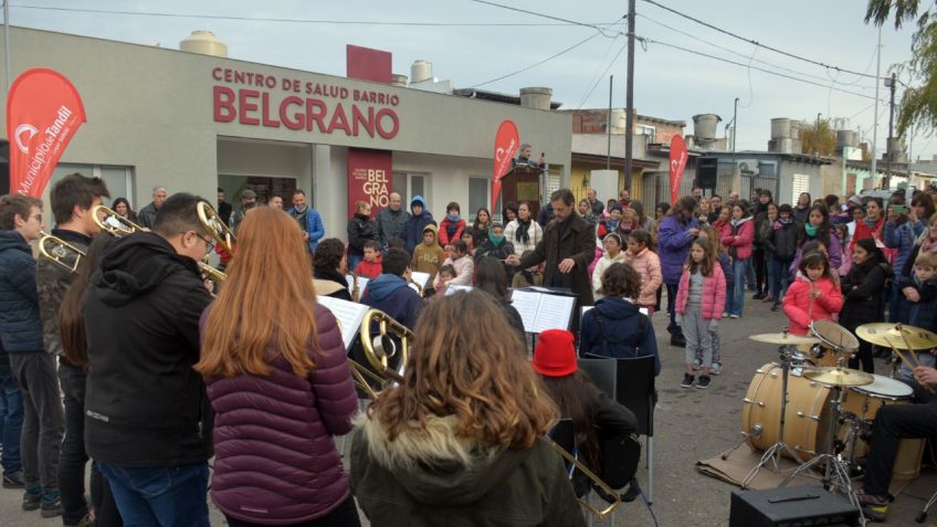 Se inauguraron las obras de renovación del Centro de Salud del Barrio Belgrano