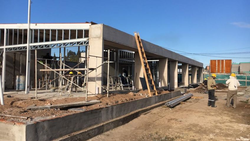 Avanza la obra del Centro de Desarrollo Infantil en el Barrio Palermo