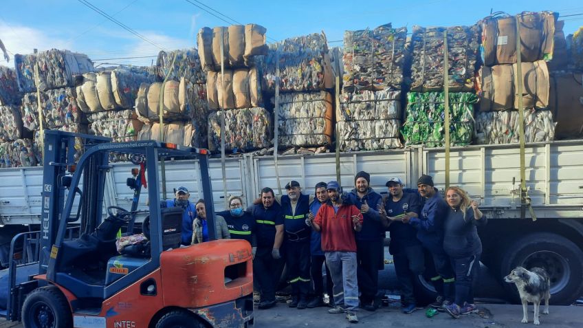 Los recuperadores mostraron su preocupación por la privatización de un sector de la recolección