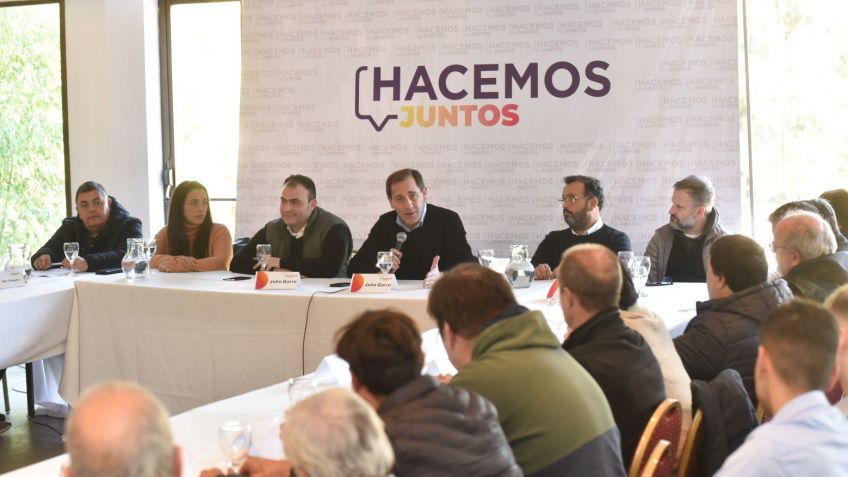 Garro en Tandil: "Estamos construyendo la esperanza en todo el territorio de la Provincia"
