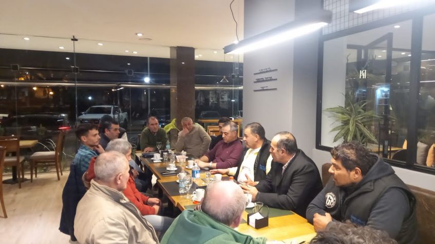 Fleteros tandilenses se reunieron con el delegado provincial del Sindicato