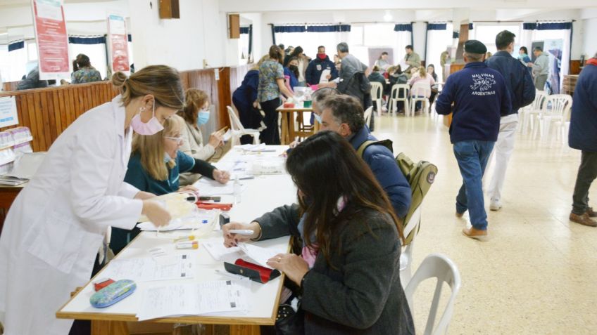 Más de un centenar de personas donaron sangre en el Club Gimnasia