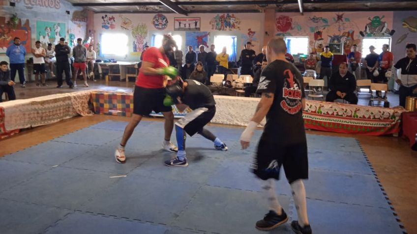Se realizó un encuentro boxístico en la Unidad 37 de Barker