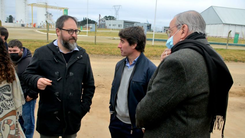 El Subsecretario de Energía de la Provincia recorrió la Estación Transformadora II y el Parque Solar Desvío Aguirre