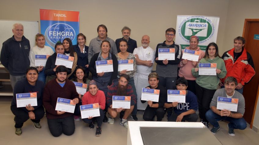 Culminaron los ciclos de capacitaciones en hotelería y gastronomía 