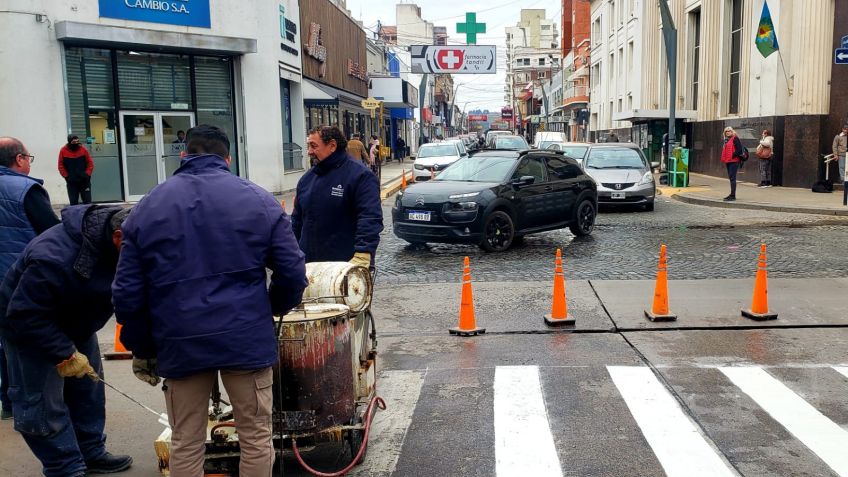 Remarcan y señalizan en diferentes zonas de la ciudad