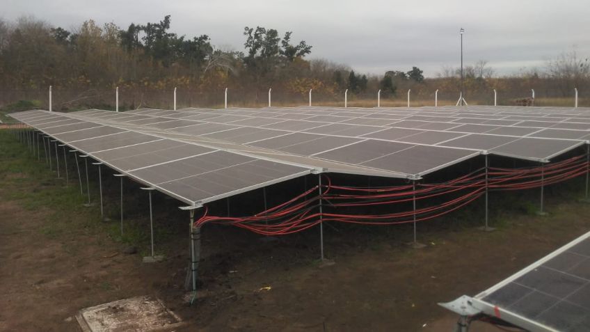 Usicom finalizó la construcción del primer Parque Solar de Saladillo