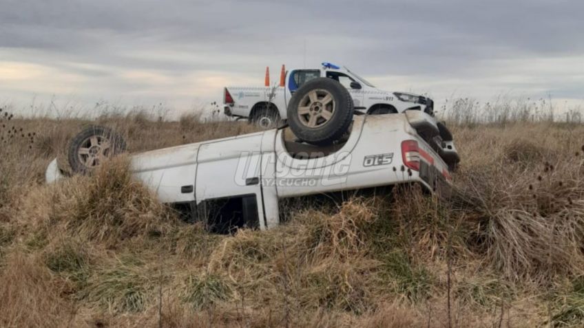 Tandilense fue hospitalizada tras volcar en Ayacucho