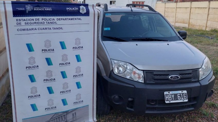 Personal policial incautó una camioneta con pedido de secuestro