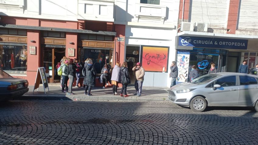 Bomberos actuaron en principio de incendio en un gimnasio céntrico