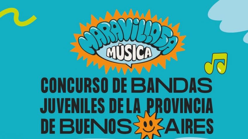 Los jóvenes tienen tiempo hasta el 17 de julio para anotarse en Maravillosa Música
