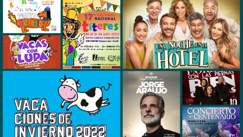 La agenda del fin de semana y las vacaciones de invierno