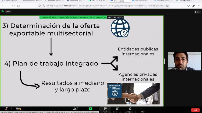 Tandil organizó un encuentro sobre Políticas Internacionales de PyMES
