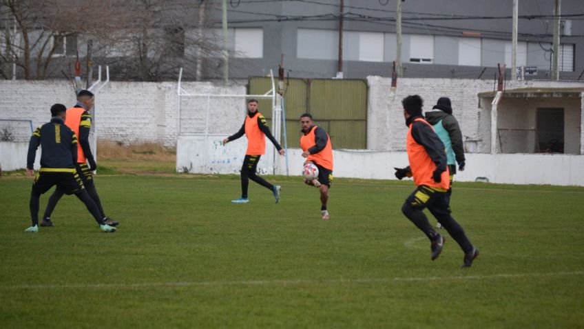 Santamarina entrenó en el San Martín. Foto: Prensa Santamarina