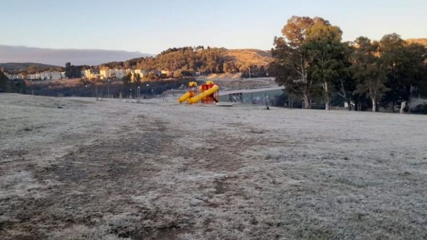 Cuatro bajo cero de mínima para el martes