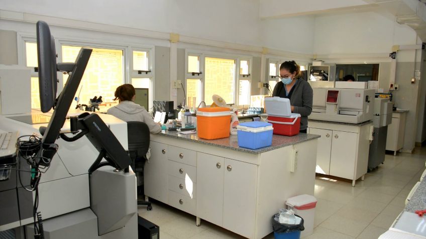 El Laboratorio del Hospital Santamarina se mostró totalmente remodelado 