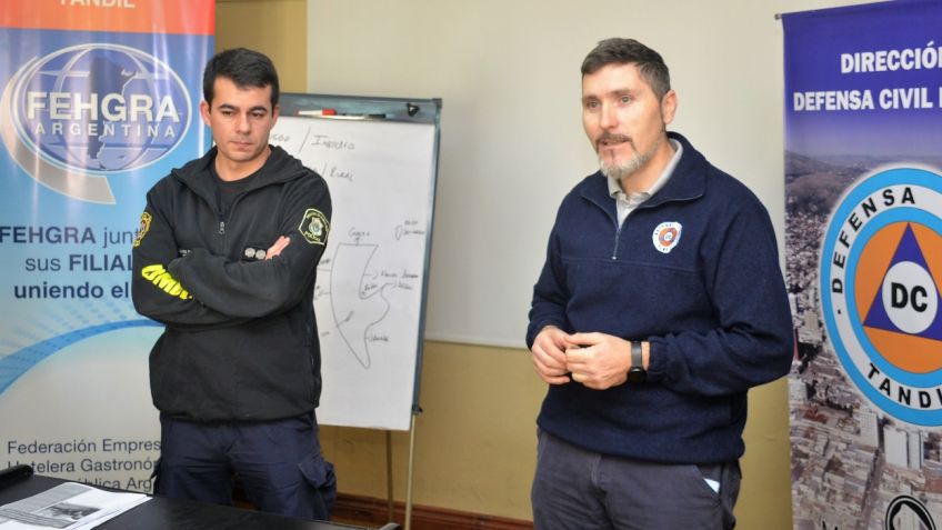 Realizaron una capacitación de incendio forestales para emprendimientos turísticos 