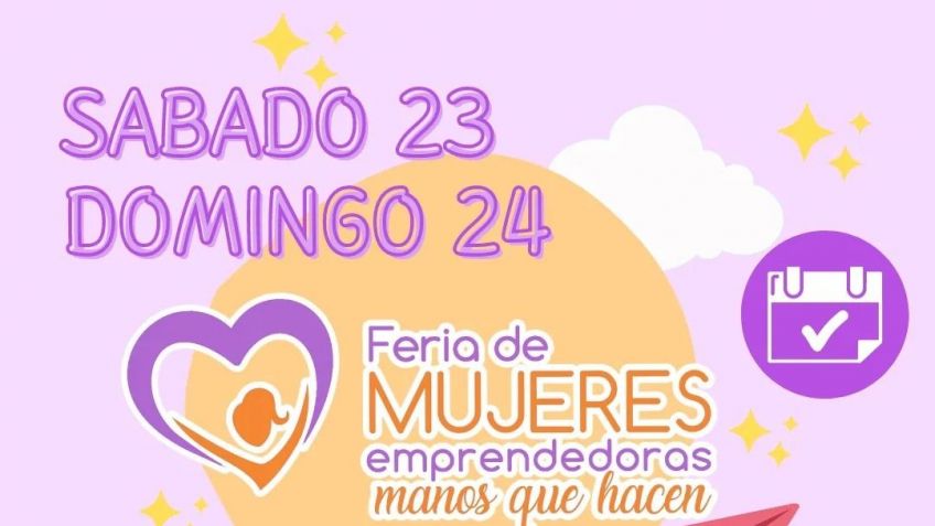 La Feria de "Mujeres Emprendedoras" estará este fin de semana en la Plaza Moreno