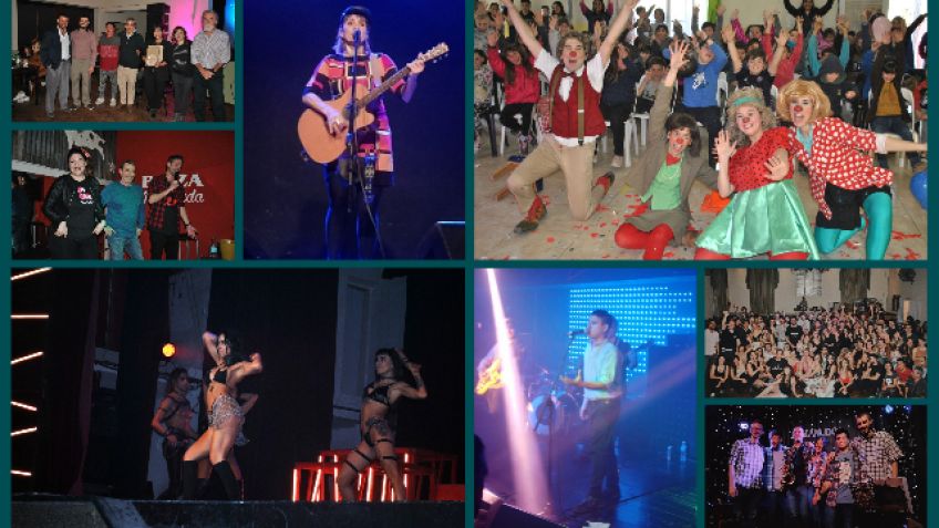 Recorrimos los shows del fin de semana tandilense