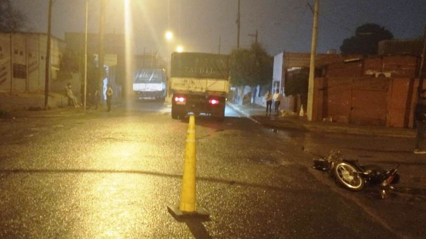 Motociclista falleció tras chocar con un camión