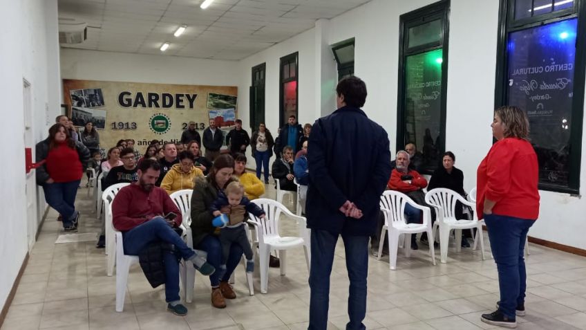 Empezó el proceso de presupuesto participativo en Vela y Gardey