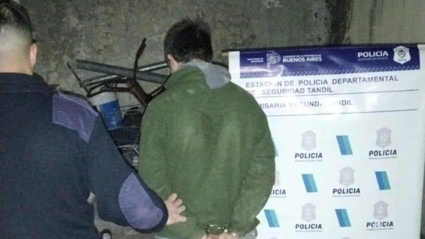 Capturaron a un hombre que había robado elementos de una obra en construcción