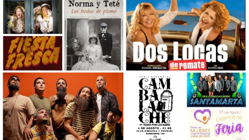 Extensa agenda cultural del fin de semana tandilense