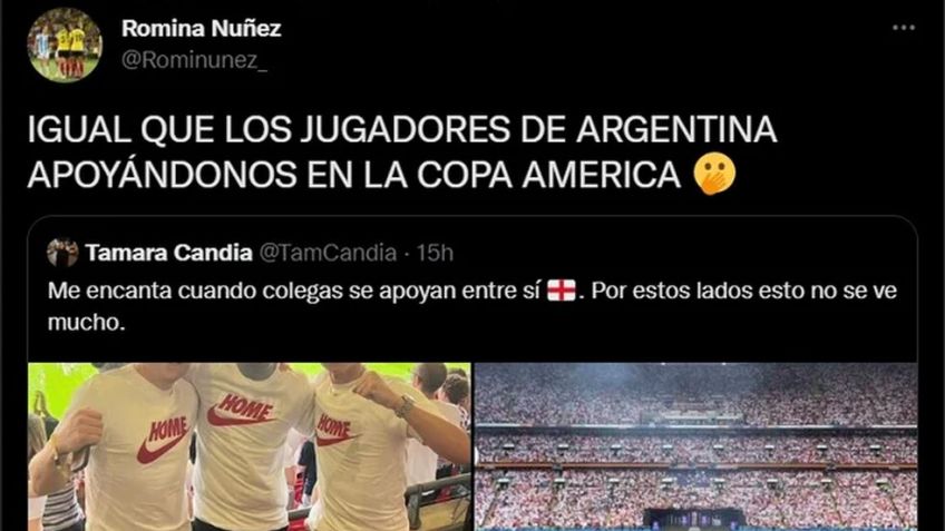 Duro reclamo de Romina Núñez al plantel de la selección masculina de fútbol