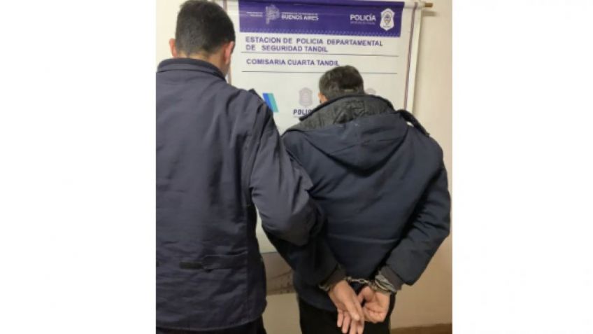 Apuñaló a un empleado municipal en Juárez y fue detenido en Tandil 