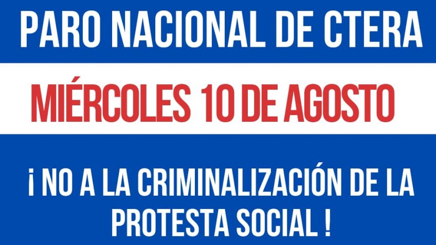 Miércoles sin clases: Suteba local confirmó que adherirá al paro nacional convocado por Ctera
